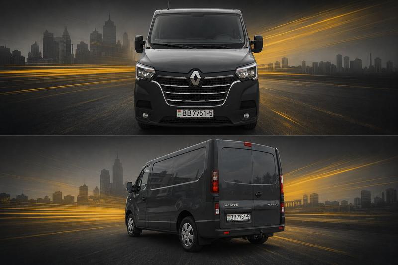 Renault Master грузовой фургон для перевозки грузов по Минску и Беларуси